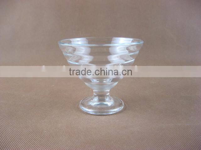 Ice cream glass bowl