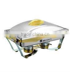 Roll top soup chafing dish food heater
