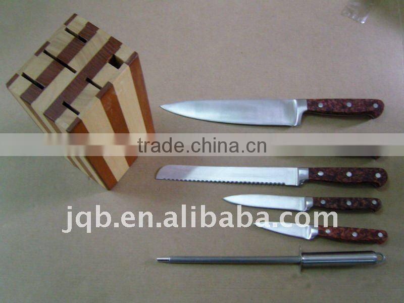 6pcs Stainless Steel Kitchen knife Set