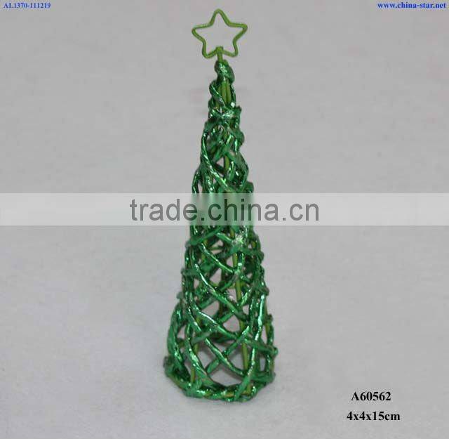 mini christmas tree for table decor