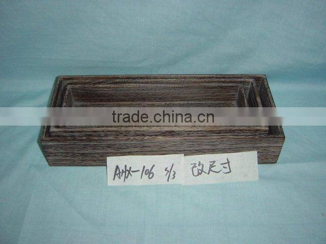 distressed unique wood serving tray