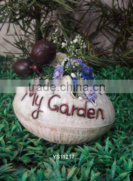 YS11217 cute ant garden pots for sale made in Fujian with size 10X9X9.5"