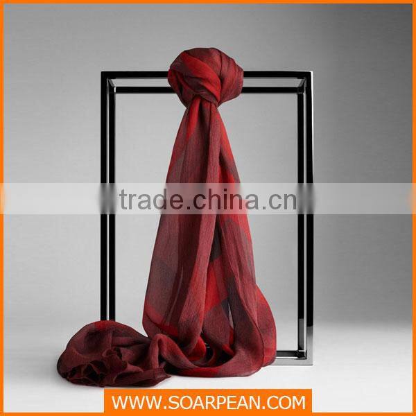 silk scarves clothes ornament racks