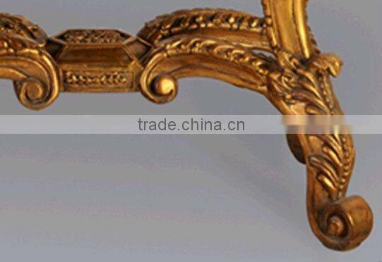 Handmade carving gold leaf coffee table/side table FA-181P-01