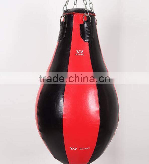 Good quality Pu leather hanging type pear sandbag