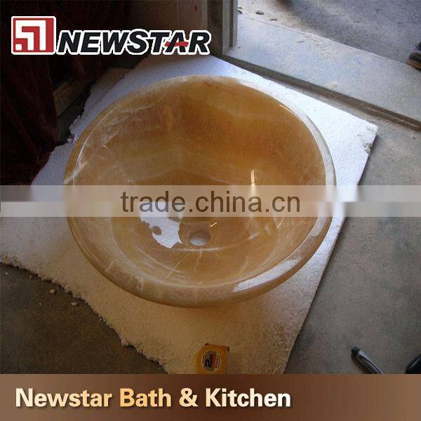 onyx marble stone bowl bathroom