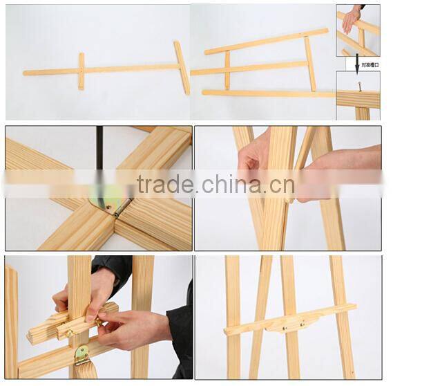nice disply stand wood easel