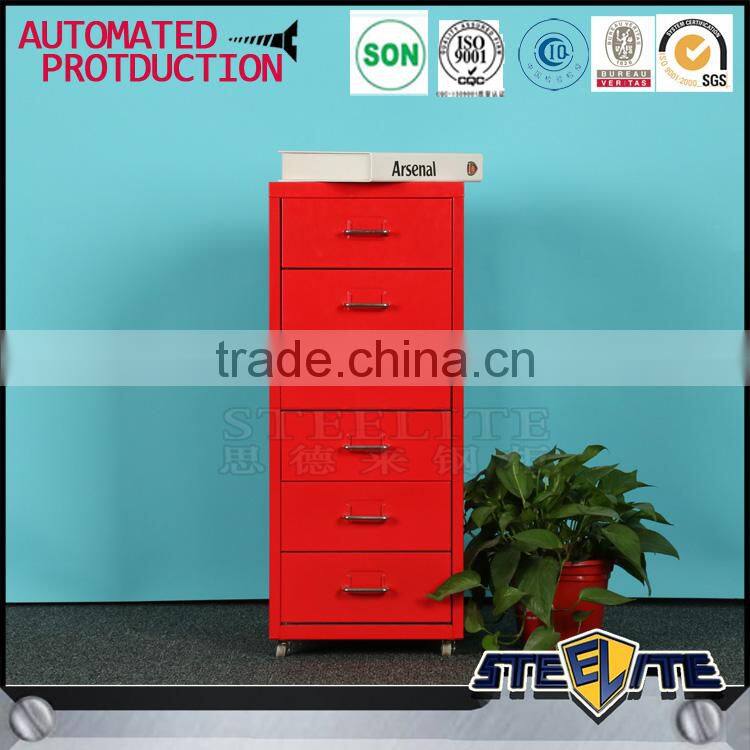 2017 New Office Furniture Mobile Pedestal Steel Filing Cabinet