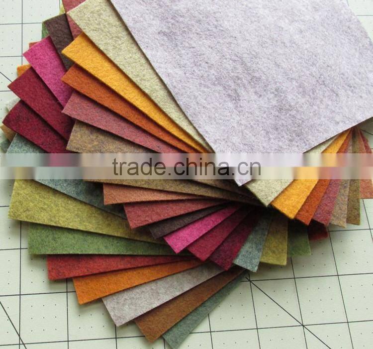 Thick polyester pp needle punched non woven home textile fabric rolls