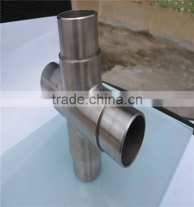 JINXIN indoor handrail Dia 50.8mm pipe railing balustrade inox for stair