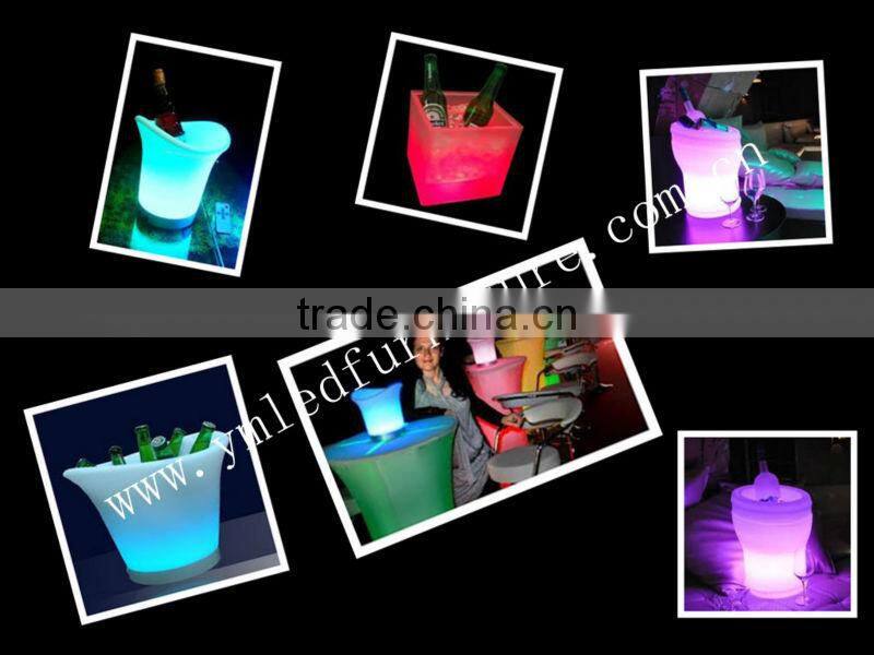 outdoor ice bucket/led light bucket/led nightclub furniture YM-LIB242024