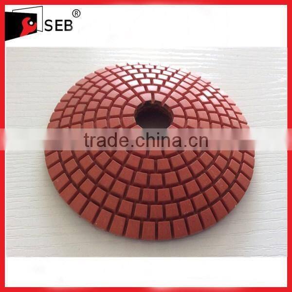Dry diamond polishing pads for concrete SEB-PP110685
