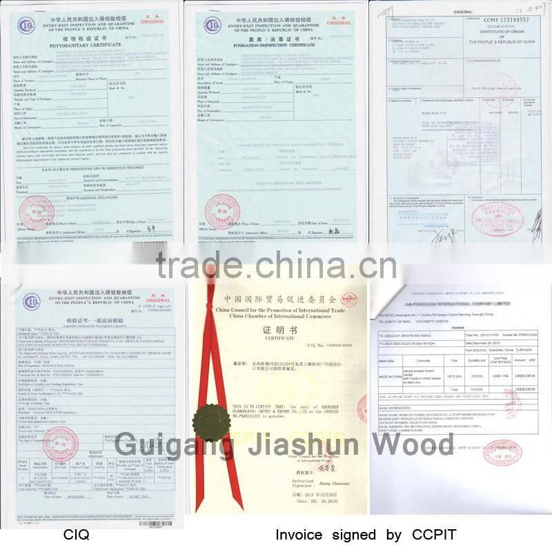 Pink black gray color paint wooden handle for plastic brush cleaning tool