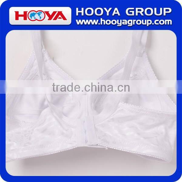 95% Polyester And 5% Spandex Stylish White Fancy Bra Net Bra Designs