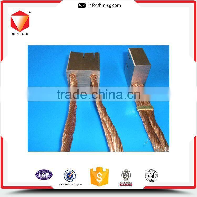 Custom-made high-ranking generator carbon brush for industry