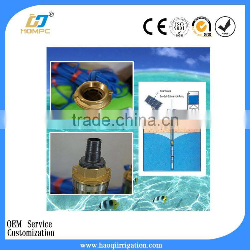 36V 500W 3 inch helical rotor Submersible Solar powered Water Pump