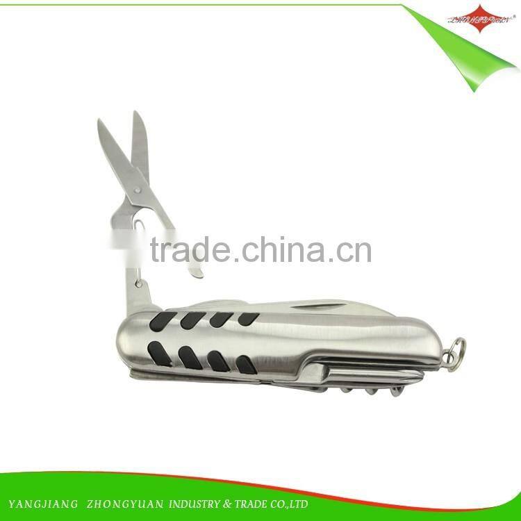 ZY-V3003 Multifunctional Folding pocket knife Stainless Steel Survival Knife Multi Tool