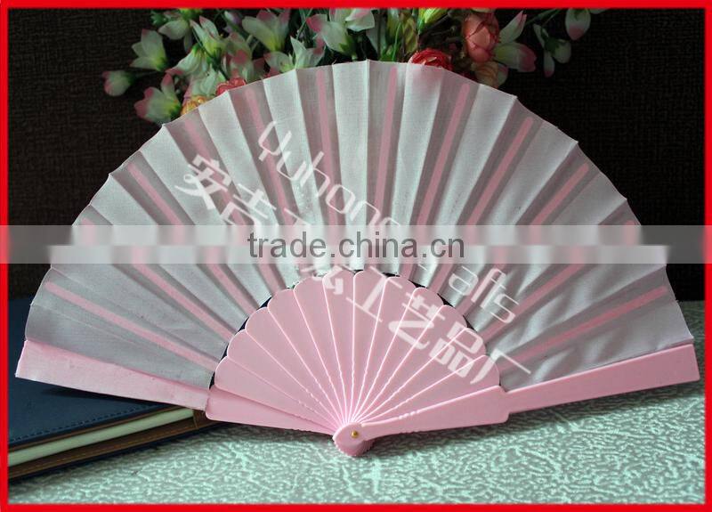 Colorful and cheap plastic hand fan