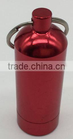 Emergency pill bottle ;Cartridge key chain ;Key chain