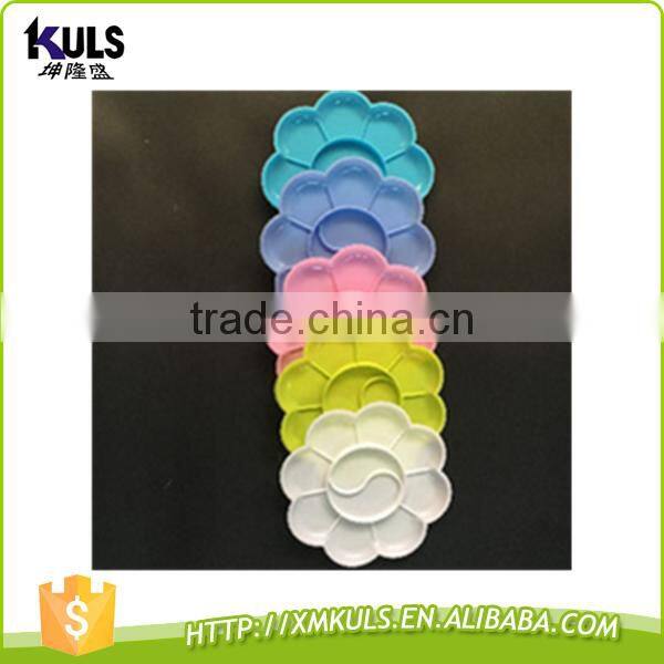 Painting quincunx plastic multi-function paint palette mix palette paint plastic