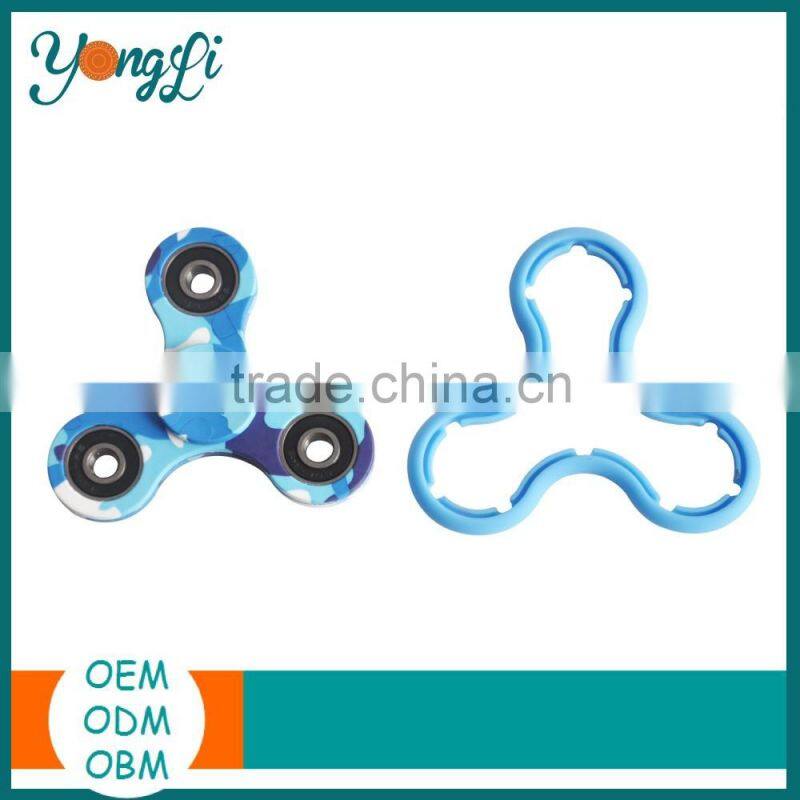 Custom Carton Fidget Hand Toys Silicone Spinner Fidget with R188