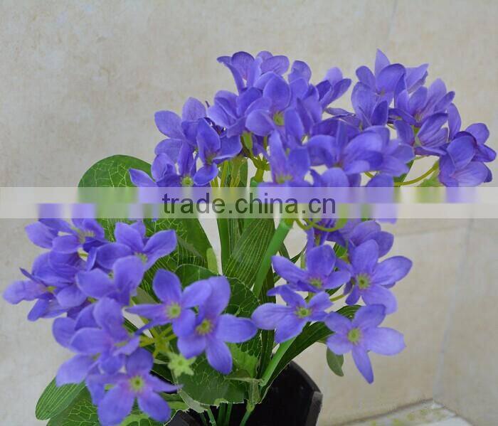 artificial orchid flowers/artificial flower bouquet for decoration