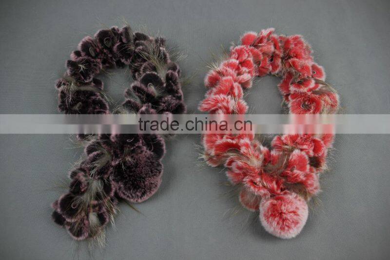 High Quality Knitted Rex-Rabbit&Fox Scarf