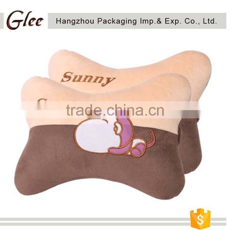 Pretty wonderful trendy Dog Bone Shape Car Neck Rest Pillow