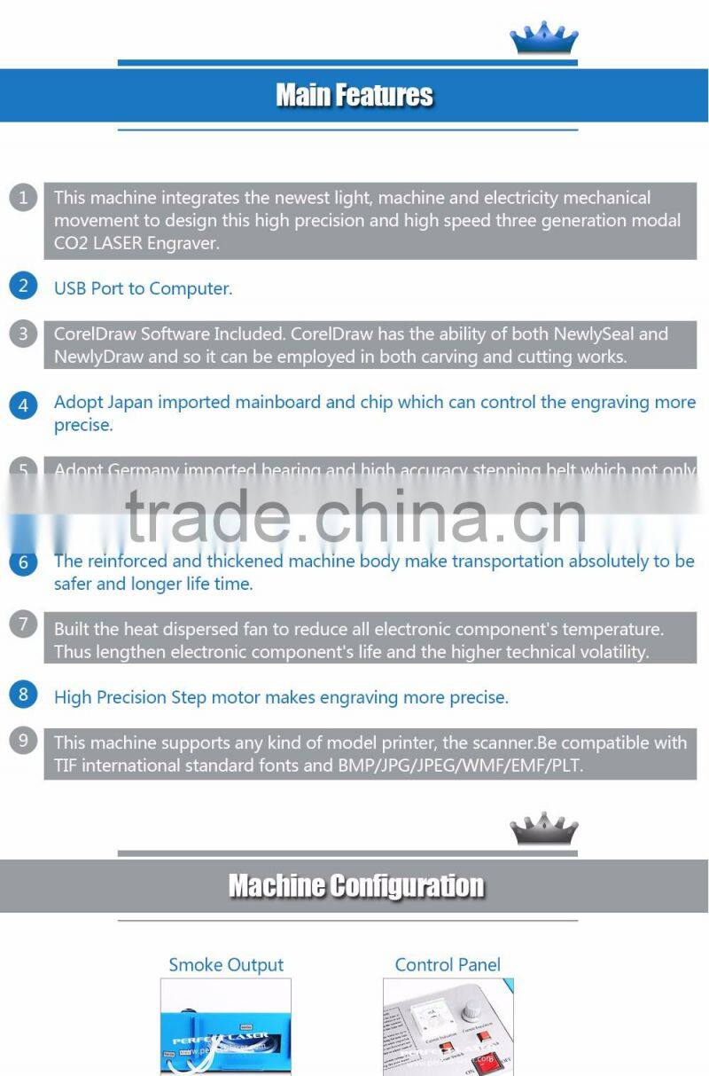 Perfect Laser PEDK-40B Desktop Mini Stamp Laser Engraving Machine