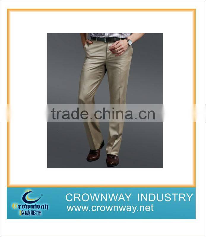 solid men pant for business and golf sport