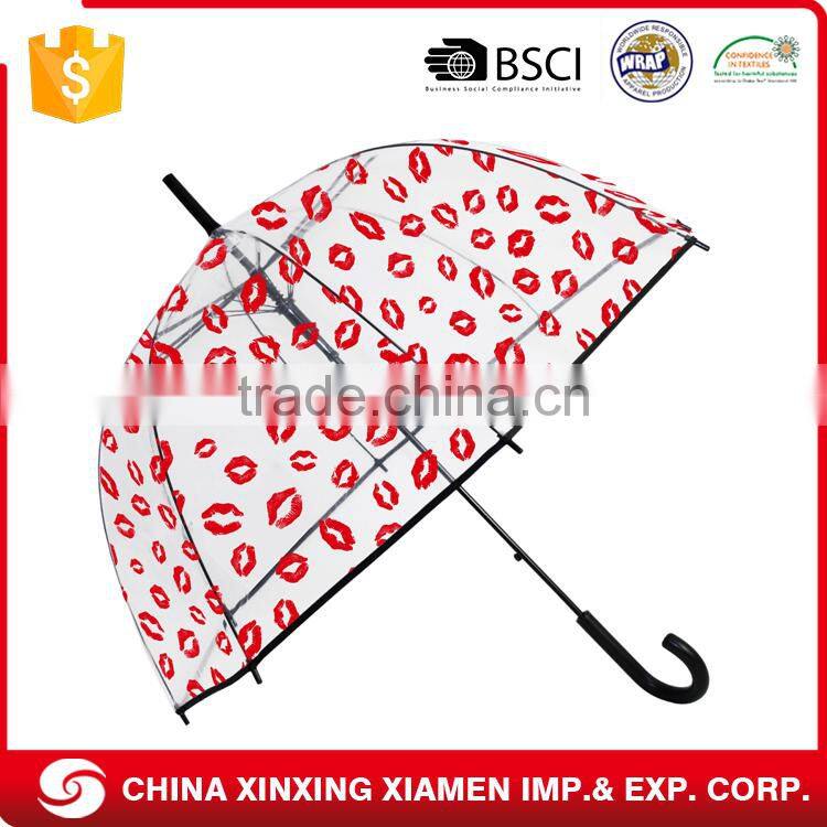 Cheap Clear Transparent POE Advertising Umbrella