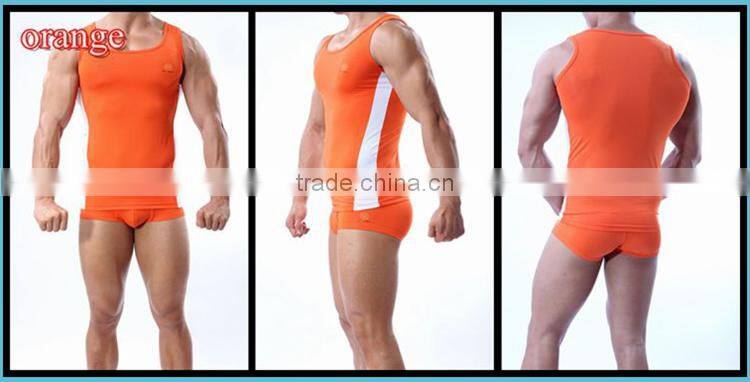 2014 Hot Sale Men's Slimming Vest Men Slim Lift Bodysuit SB2238