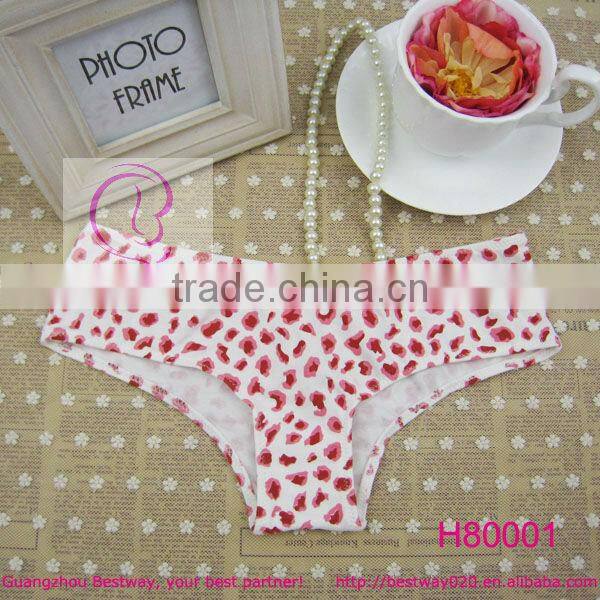 Sex images hot new fashion leopard underwear for women in apparels