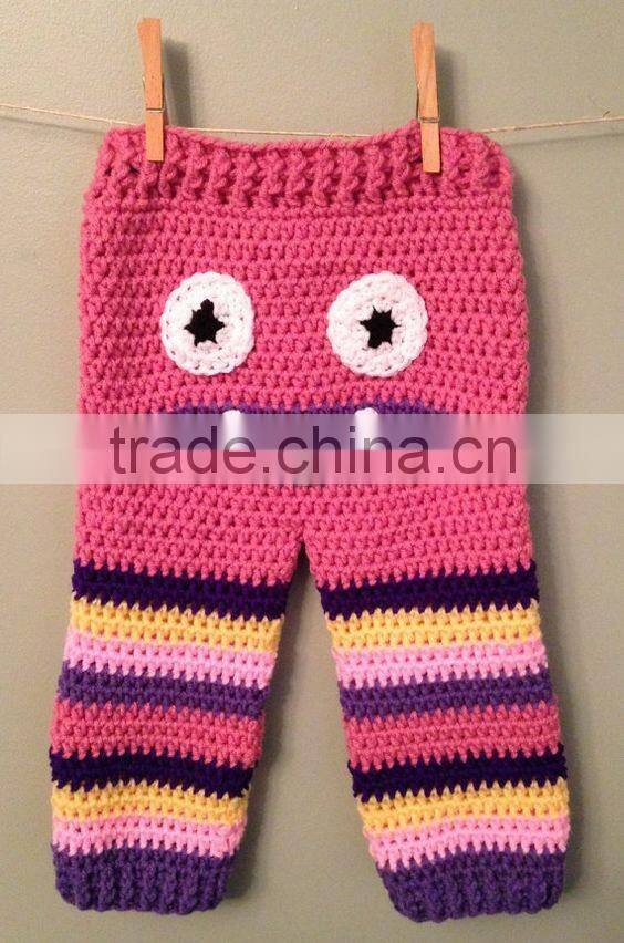 2016 New design pants winter baby wool pants adult baby pants