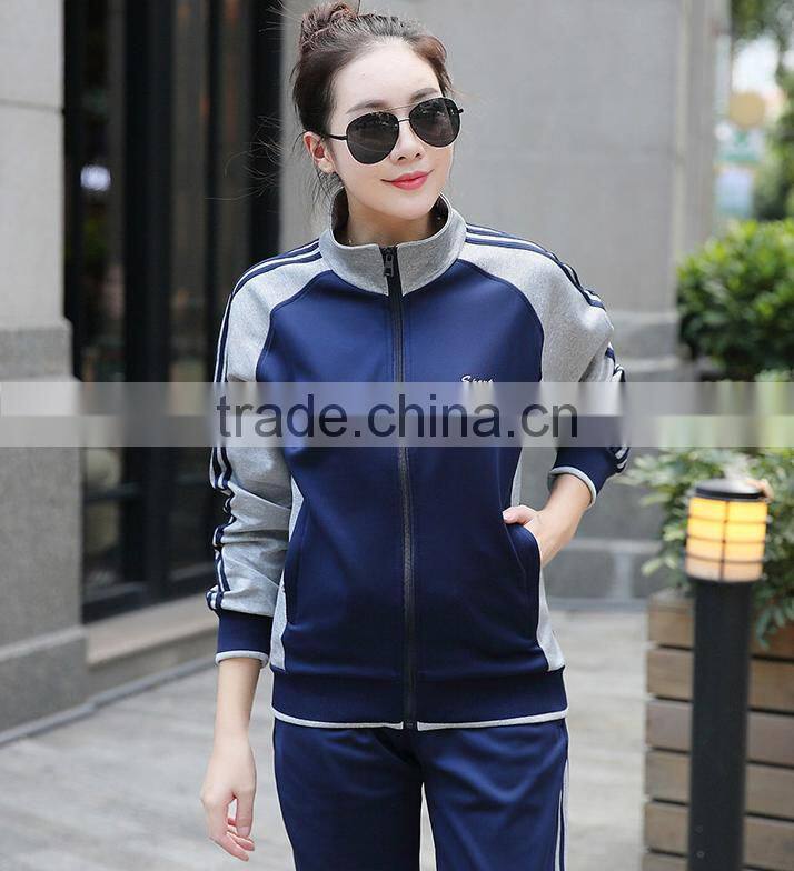Wholesale Best price Alibaba online Custom sports wear manufactuer Fashion popular couple tracksuits