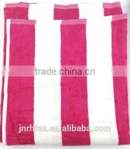 WHITE STRIPE HOTEL CABANA BEACH TOWELS POOL TOWEL