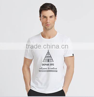 plain machine washable man t-shirt with high quality
