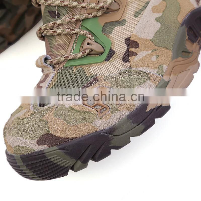 plus size military camouflage tactical boots military desert Combat boots Muliti Camo Outdoor mountain military boots