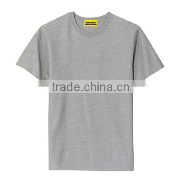 2014 New Design blank white 100 percent cotton t shirt