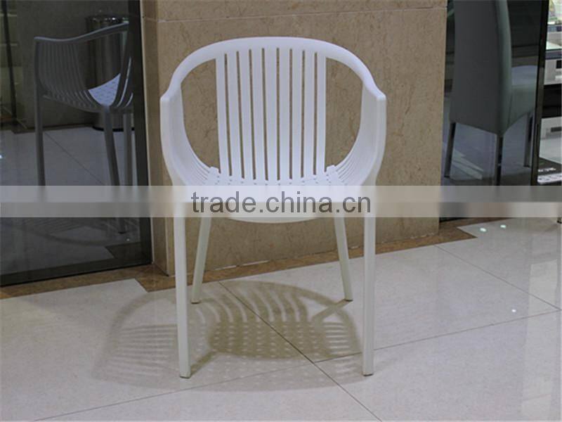 High quality furniture cheap stacking plastic garden chairs for coffee chairs