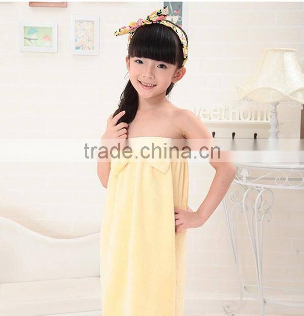 Whole china factory baby/kids/children terry hotel towel bathrobe