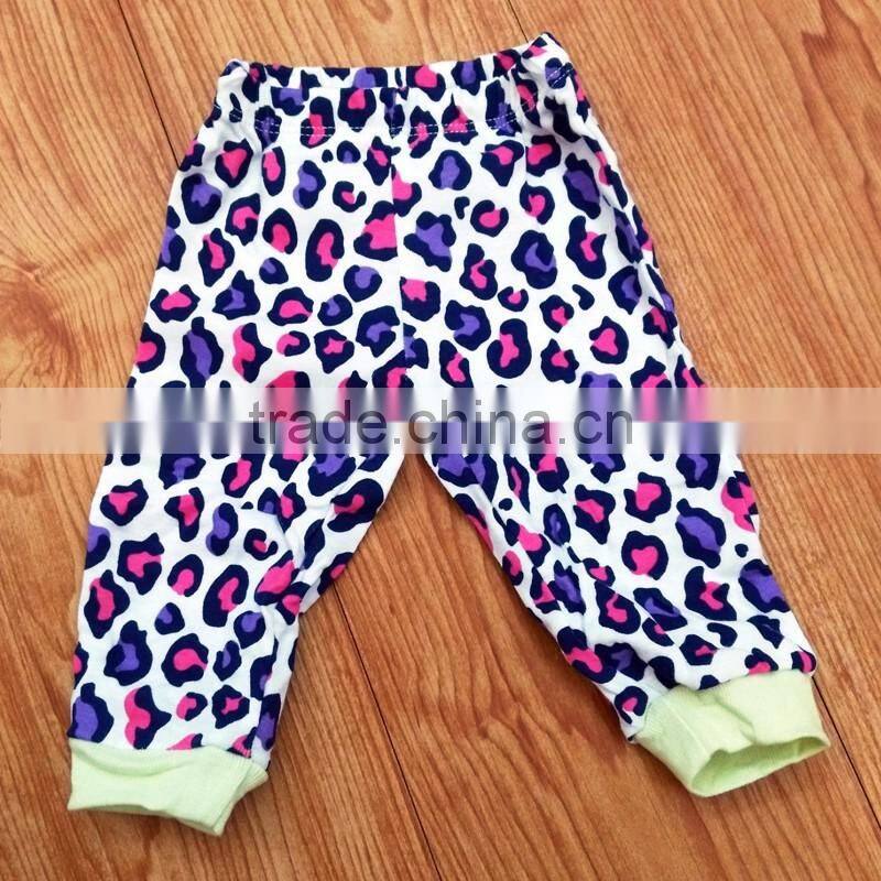 Animal embroidered cotton baby PP pants
