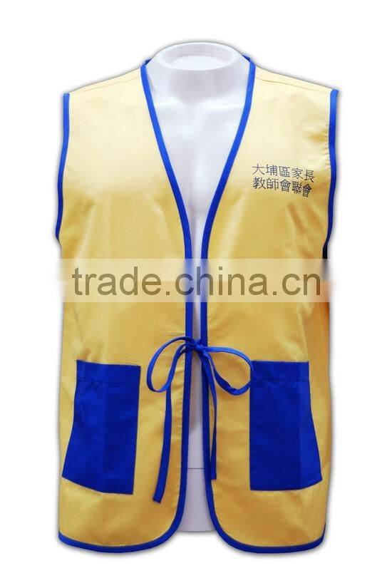 Wholesale factory price manufactures vest uniform cheap custom Printed Promotional Vests