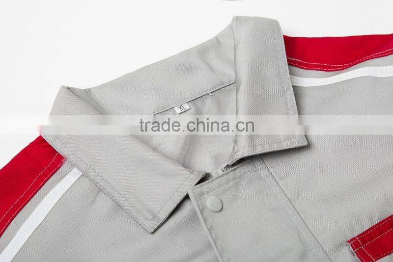 100% cotton anti-shrunk vehicle maintenance workers uniform workwear product type