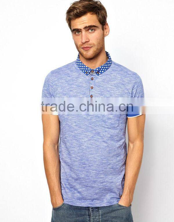 100% cotton Men's plain soft Polo shirt