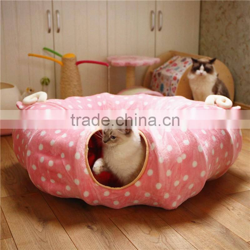 R1899H 2017 popular cat tunnel cat bed