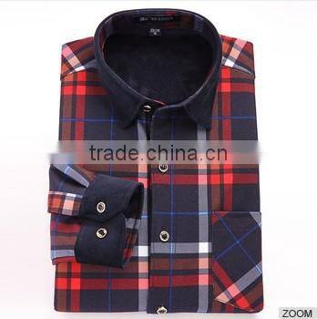 2014 the latest design 100% check casual shirt for men
