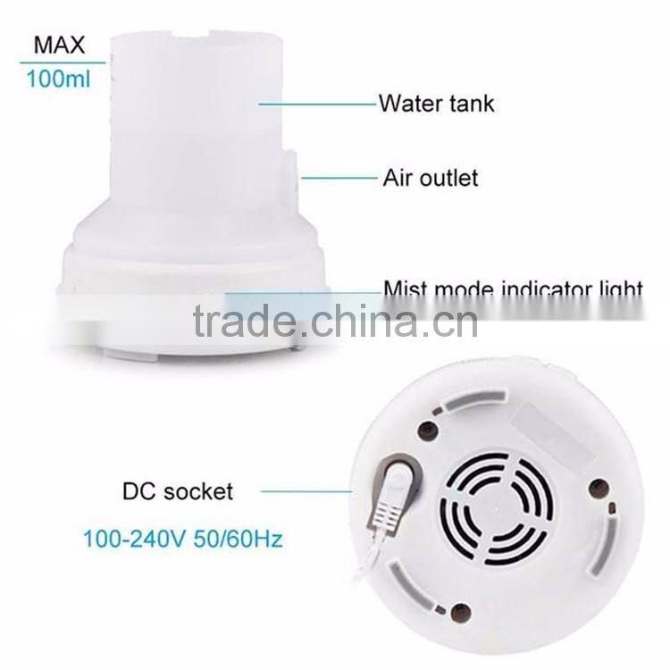 Color LED Light Aromatheraphy Humidifier smoke humidifier with aroma function