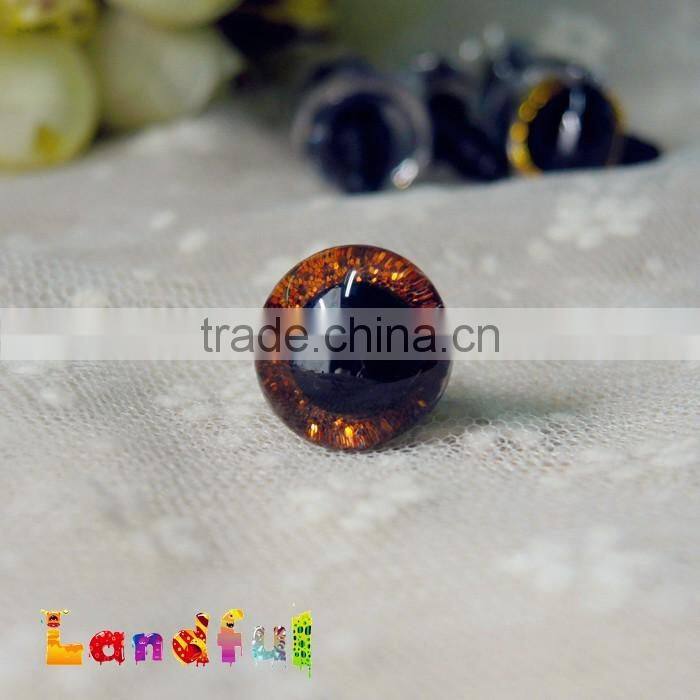 16mm Plush Bear Eyes Stuffed Wild Toys Plastic Sparkle Animal Eyes