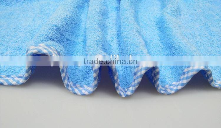 elephant hooded baby towel cotton terry hooded bath towel blue&pink